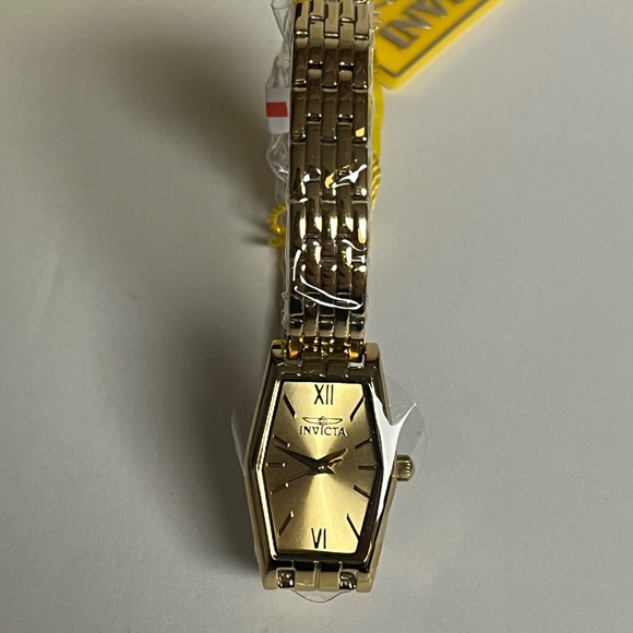 Invicta Womens Watch Angel Lady 48123 Quartz Gold Tone Stainless steel 20mm New - Picture 4 of 9